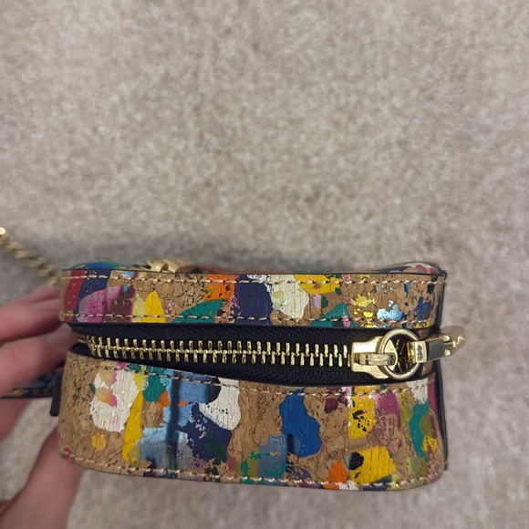 MILLY Splatter Cork Mini Satchel - Picture 5 of 8